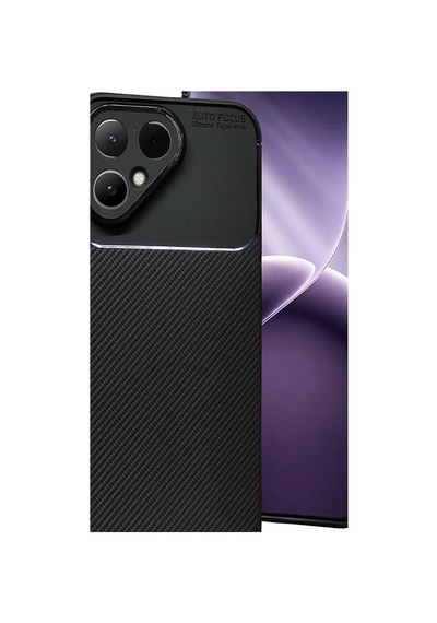 Tecno Pova Curve 2 5g Auto Focus Karbon Kapak - Siyah Evimdeyokyok