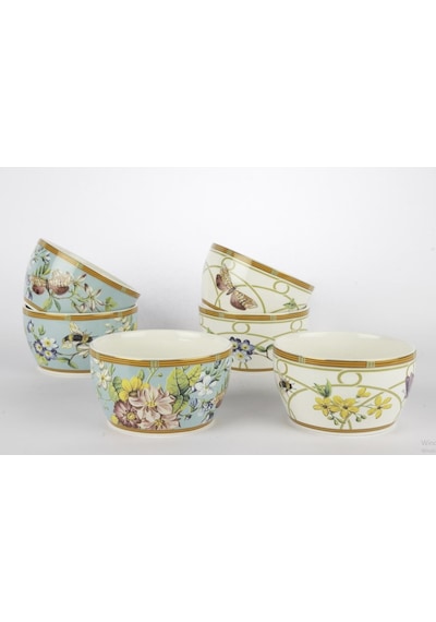 Mikasa Moor Gardenia Luxe 6'lı Kase Seti 10x6 Cm P388.132764 çok renkli