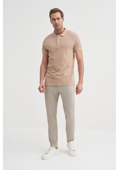Cazador 4613 Polo Pike T-shirt Safari