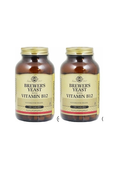 Solgar Brewer's Yeast With Vitamin B12 250 Tablet 2 Adet