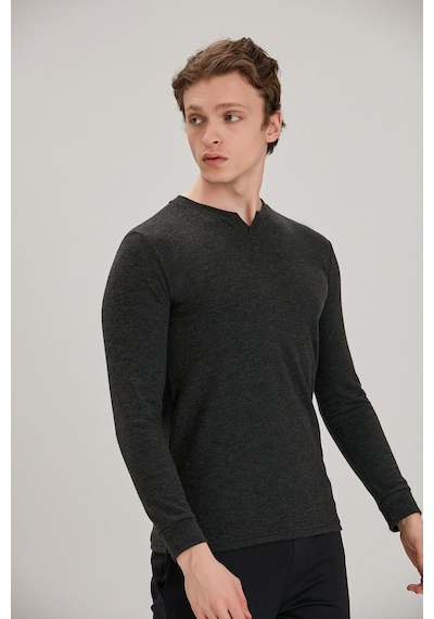 Alexander Gardi Alexandergardı Slim Fit Sweatshirt E22-72802 001