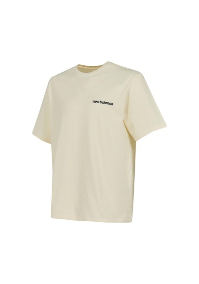 Mnt3647-sst New Balance Mnt3647 Erkek T-shirt Bej Mnt3647-sst