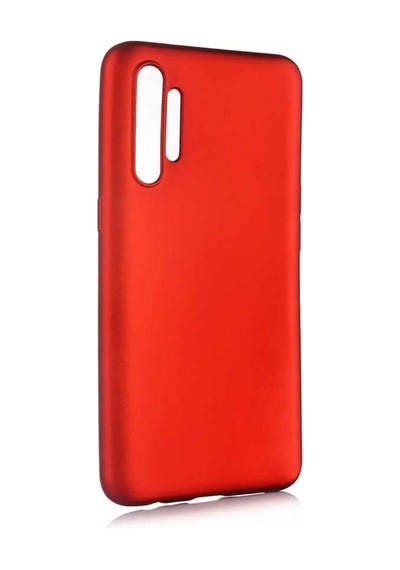 Realme Xt Kılıf Zore Premier Silikon Kapak Kırmızı