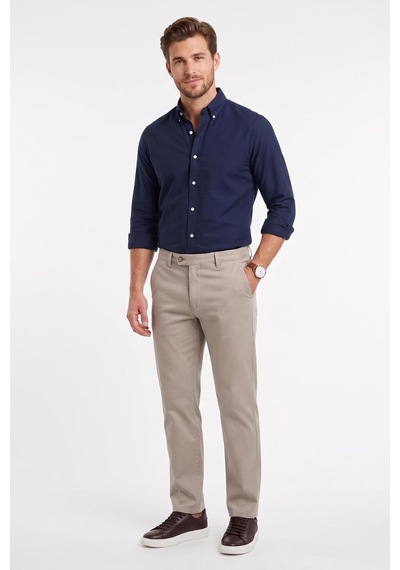 UKİ Uki Kemik Comfort Fit Chino Pantolon