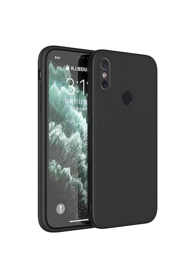 Xiaomi Redmi 6 Pro Kılıf Zore Premier Silikon Kapak Siyah