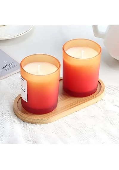 1 Adet Bambu Oval Sunum Ve Servis Tepsisi Ahşap Tepsi Yağdanlık Altlığı Diğer