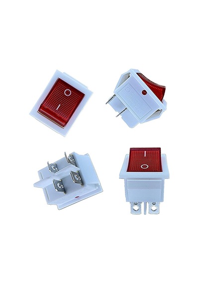 Ic-104b Geniş Işıklı Anahtar On-off Beyaz Kasa Diğer
