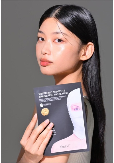 Sudee Whitening And Spots Lightening Facial Mask 30 Ml 5 Ad Lekelerini Açmak İçin Kumaş Maske