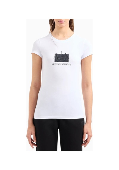 Armani Kadın T-shirt Beyaz