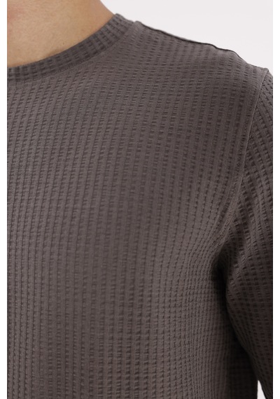 Rowinger Petek Yüzeyli Bisiklet Yaka Rahat Kalıp Lastik Manşetli Mevsimlik Sweatshirt Antracite Rowinger Petek Yüzeyli Bisiklet Yaka Rahat Kalıp Lastik Manşetli Mevsimlik Sweatshirt Antracite