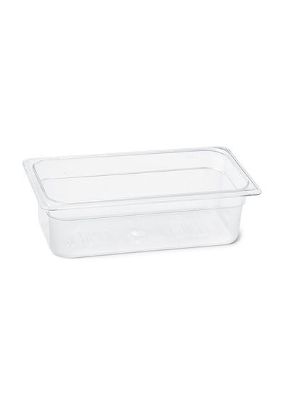 Plastport Kırılmaz Şeffaf Gastronom Küvet 1 4-100 Çok Renkli