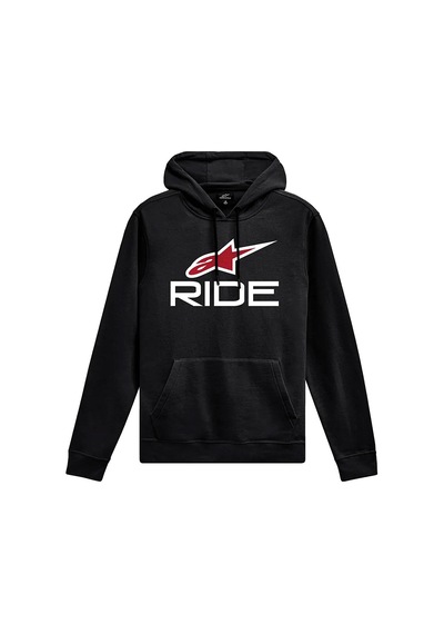 Alpinestars Ride V3 Hoodie Kapüşonlu Sweatshirt Siyah Beyaz Çok Renkli