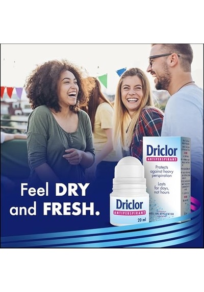 Roll-on Antiperspirant 20 Ml Erkek Kadın İçin Terlemeye Karşı Etkili Pudrasız Formül