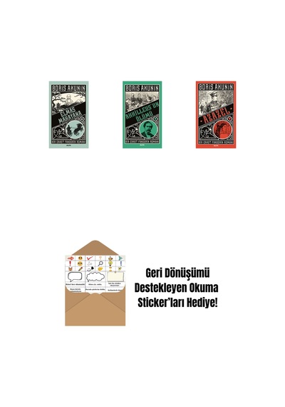 Elmas Mahayana + Ahhilleus Un Ölümü + Azazel + Okuma Sticker'ları