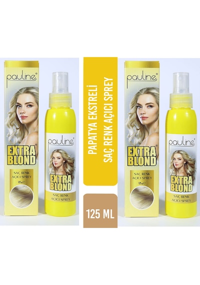 Pauline Doğal Saç Açıcı Sprey 125 Ml