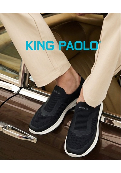 King Paolo K1358 Side - Siyah - Erkek Ayakkabı