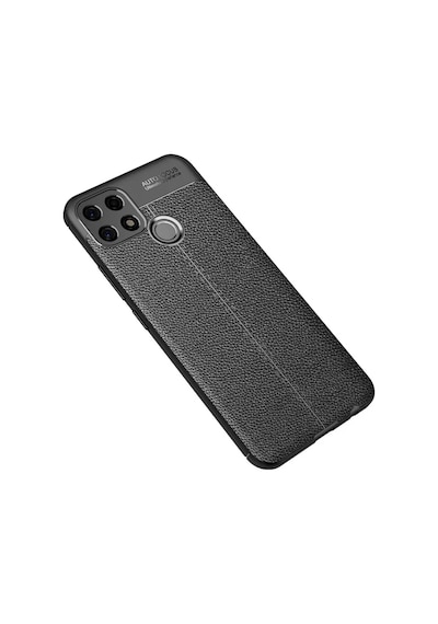 Newface Oppo A15 Kılıf Auto Focus Kapak - Siyah Diğer