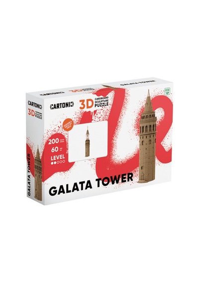 Cartonic 3d Puzzle - Galata Tower