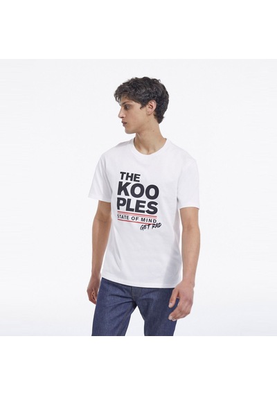 The Kooples Erkek Beyaz T-shırt