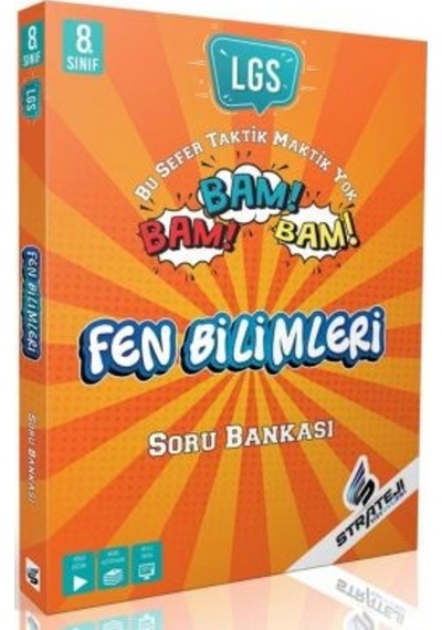 8. Sınıf LGS Fen Bilimleri Bam Bam Soru Bankası- Strateji Yayınları