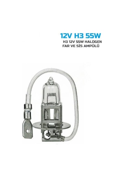 Sentinel H3 Halojen Far Ampülü 12v 55watt Sarı