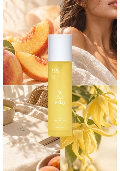 Yos. No Plans Today Body Mist 100 Ml Şeftali, Ylang Ylang & Paçuli Kokulu Vücut Spreyi