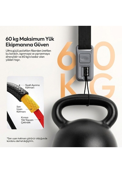 Ulanzi Css2 U-snap Lite Kamera Omuz Askısı Shadow Black Siyah - B198