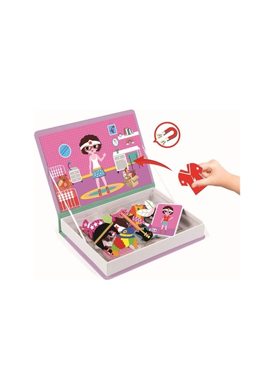 Dıy Toy Magnetik Kıyafet Giydirme Kostümler 4 Adet