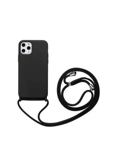 Apple Uyumlu iPhone 11 Pro Max Kılıf Zore Ropi Kapak Siyah