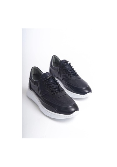 Mubiano Hakiki Deri Mbknt2090-lcv Erkek Lacivert Sneaker & Spor Ayakkabı Lacivert