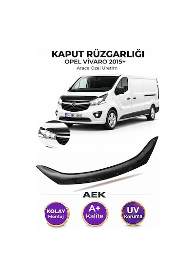 Opel Vivaro Kaput Rüzgarlığı 2014