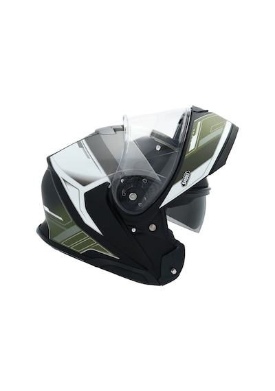 Shoei Neotec 3 Sharpen Kask Siyah - Gri - Yeşil