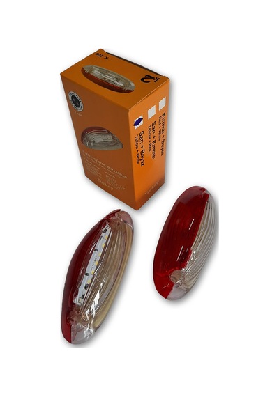 Yan Pozisyon Lambası Kırmızı - Beyaz K2 20