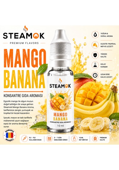 Steamok Mango Banana Aroma