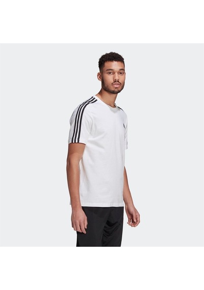 Adidas Gl3733 M 3s Sj T Erkek Tişört Beyaz