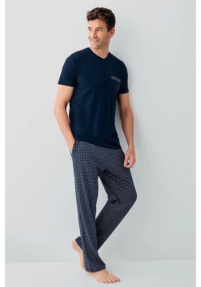 Arnetta 3688-s Erkek Pijama Takım Lacivert