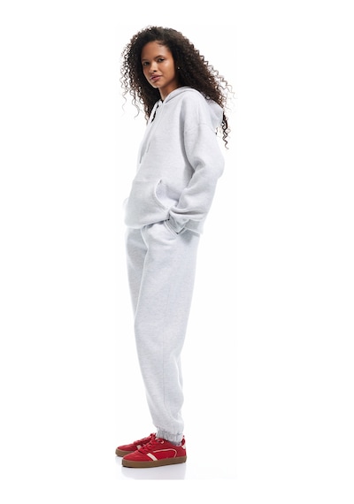 Koton Şardonlu Cepli Beli Lastikli Oversize Jogger Eşofman Altı Kar Melanj 6wal40017ık GRİ MELANJ Koton Şardonlu Cepli Beli Lastikli Oversize Jogger Eşofman Altı Kar Melanj 6wal40017ık GRİ MELANJ