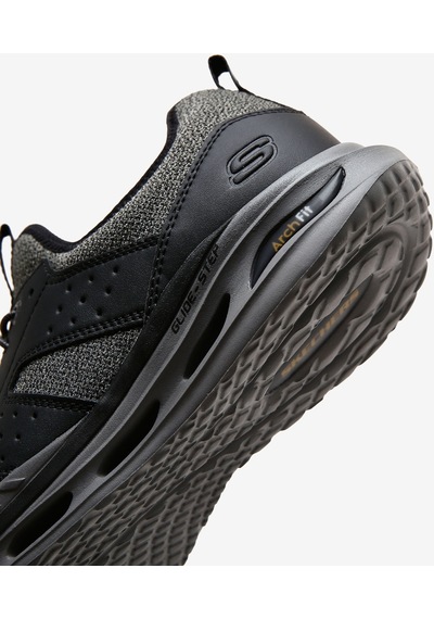 Skechers Arch Fit Orvan - Germain Erkek Siyah Spor Ayakkabı 210460 Blk Siyah