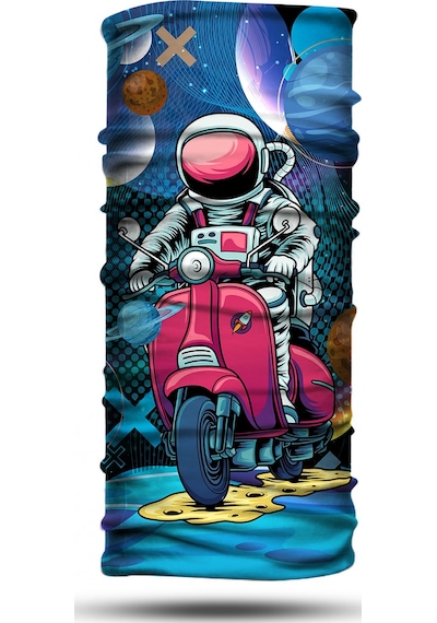 Dair Motorlu Astronot Motosiklet Bandana Boyunluk Outdoor Balaklava