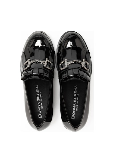 Vernice Nero Oxford Klasik Kadın 844003mk Donna Serena 4003mk Vernıce Nera Siyah
