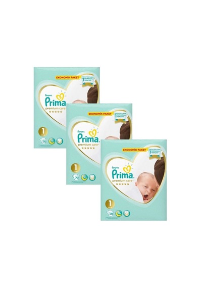 Prima Bebek Bezi Premium Care 1 Numara 3 x 70 210 Adet 3'lü