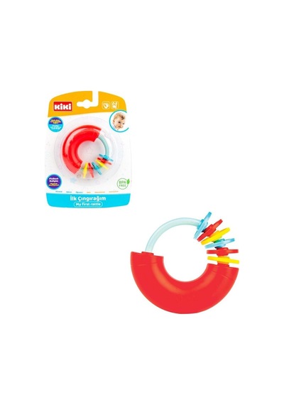 Ae-1810 Kiki İlk Çıngırağım Çok Renkli