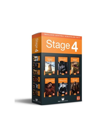 İngilizce Seviyeli Hikayeler Seti - Stage-4 - Yqbx-636358