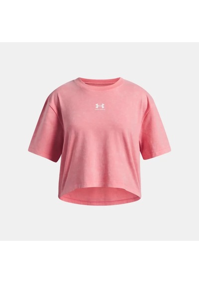 Under Armour Ua Rıval Wash Ss Kız Çocuk Crop Kısa Tişört 6011673 6011673 600 600