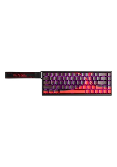 Wın68 He Max Manyetik Klavye Trigger Wing Chun Switch 8000hz Rgb Tkl Hot Swap Oyuncu Klavyesi Kırmızı