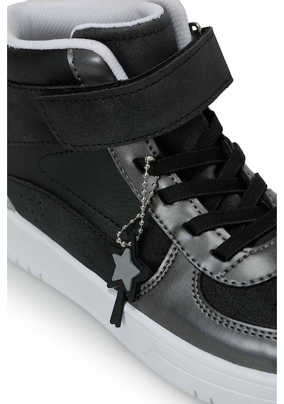 I Cool Annes F Siyah Kız Çocuk High Sneaker 000000000102714711