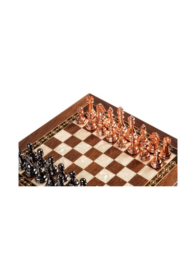 Selge Küçük Satranç Takımı 25cm - Ceviz
