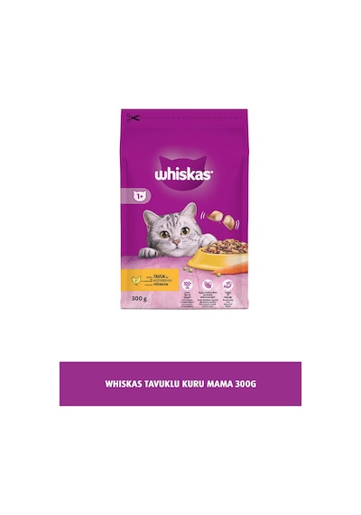 Whiskas Tavuklu Yetişkin Kedi Maması 300 G