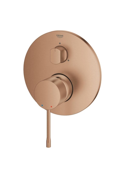 Grohe Essence Tek Kumandalı 3 Yönlü Banyo Bataryası - 24169DL1 Bakır