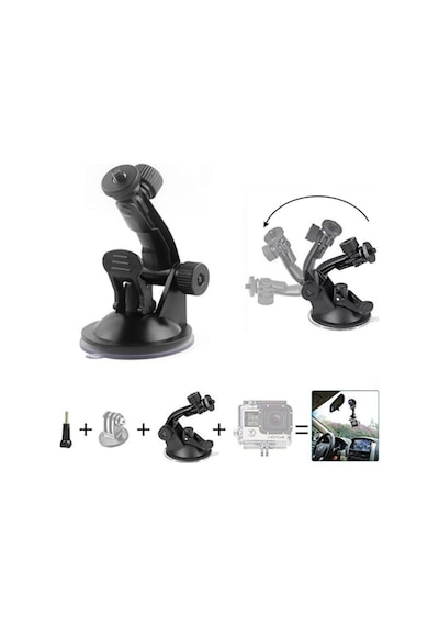 Gplus St009 Gopro Eken Sjcam Aksiyon Kamera Aksesuar Set 9 Parça